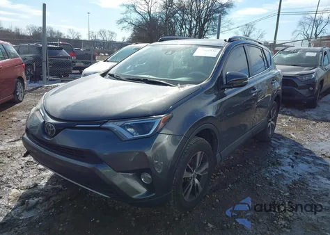 2017 Toyota Rav4 Xle из США, поврежденный, VIN 2T3RFREV0HW666863